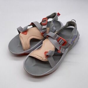 Nike Sandals Dj6601 003 Light Gray X Pink X Purple Multi Women's‎ Size 9 Trail